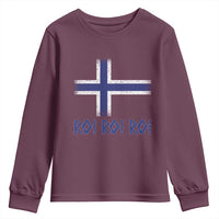 Ro Ro Norge Norway Norwegian Flag Youth Sweatshirt