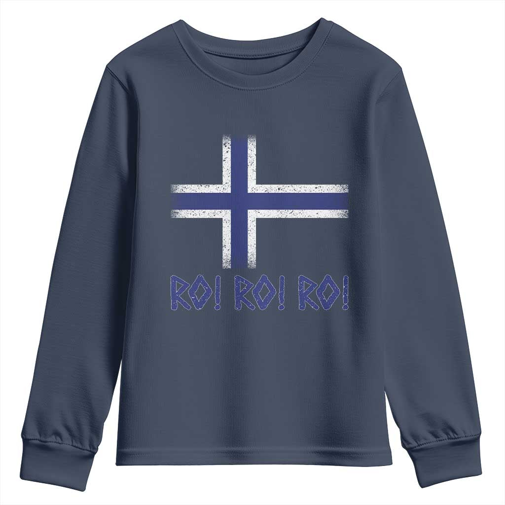 Ro Ro Norge Norway Norwegian Flag Youth Sweatshirt