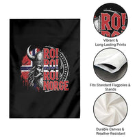 Ro Ro Norge Norway Flag Garden Flag Cool Norwegian Viking