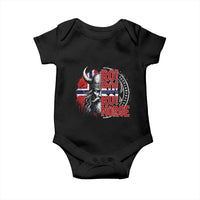 Ro Ro Norge Norway Flag Baby Onesie Cool Norwegian Viking
