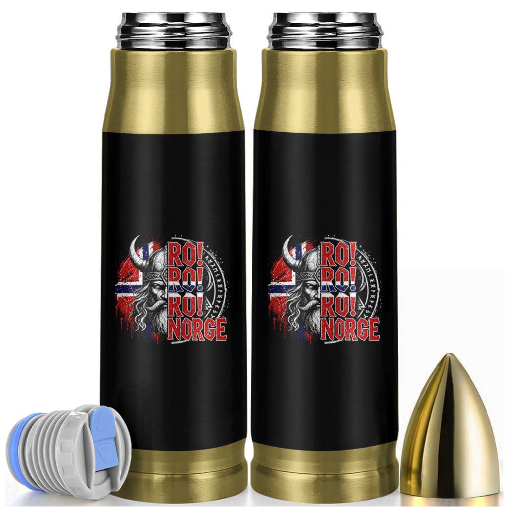 Ro Ro Norge Norway Flag Bullet Tumbler Cool Norwegian Viking
