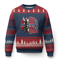 Ro Ro Norge Norway Flag Ugly Christmas Sweater Cool Norwegian Viking