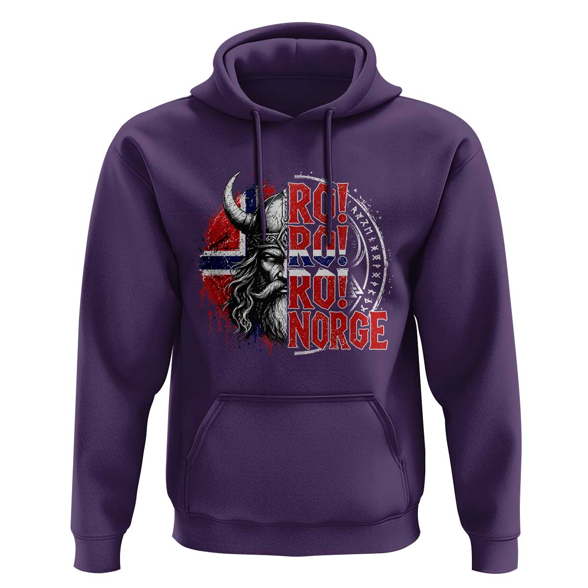 Ro Ro Norge Norway Flag Hoodie Cool Norwegian Viking