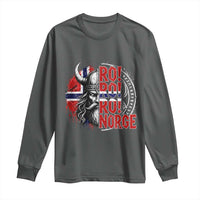 Ro Ro Norge Norway Flag Long Sleeve Shirt Cool Norwegian Viking