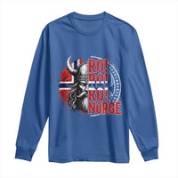 Ro Ro Norge Norway Flag Long Sleeve Shirt Cool Norwegian Viking