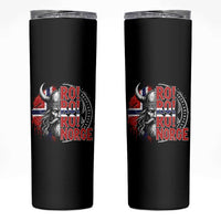 Ro Ro Norge Norway Flag Skinny Tumbler Cool Norwegian Viking