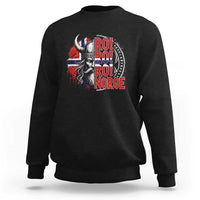 Ro Ro Norge Norway Flag Sweatshirt Cool Norwegian Viking
