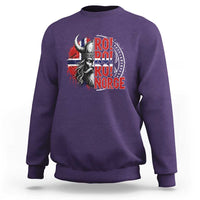 Ro Ro Norge Norway Flag Sweatshirt Cool Norwegian Viking