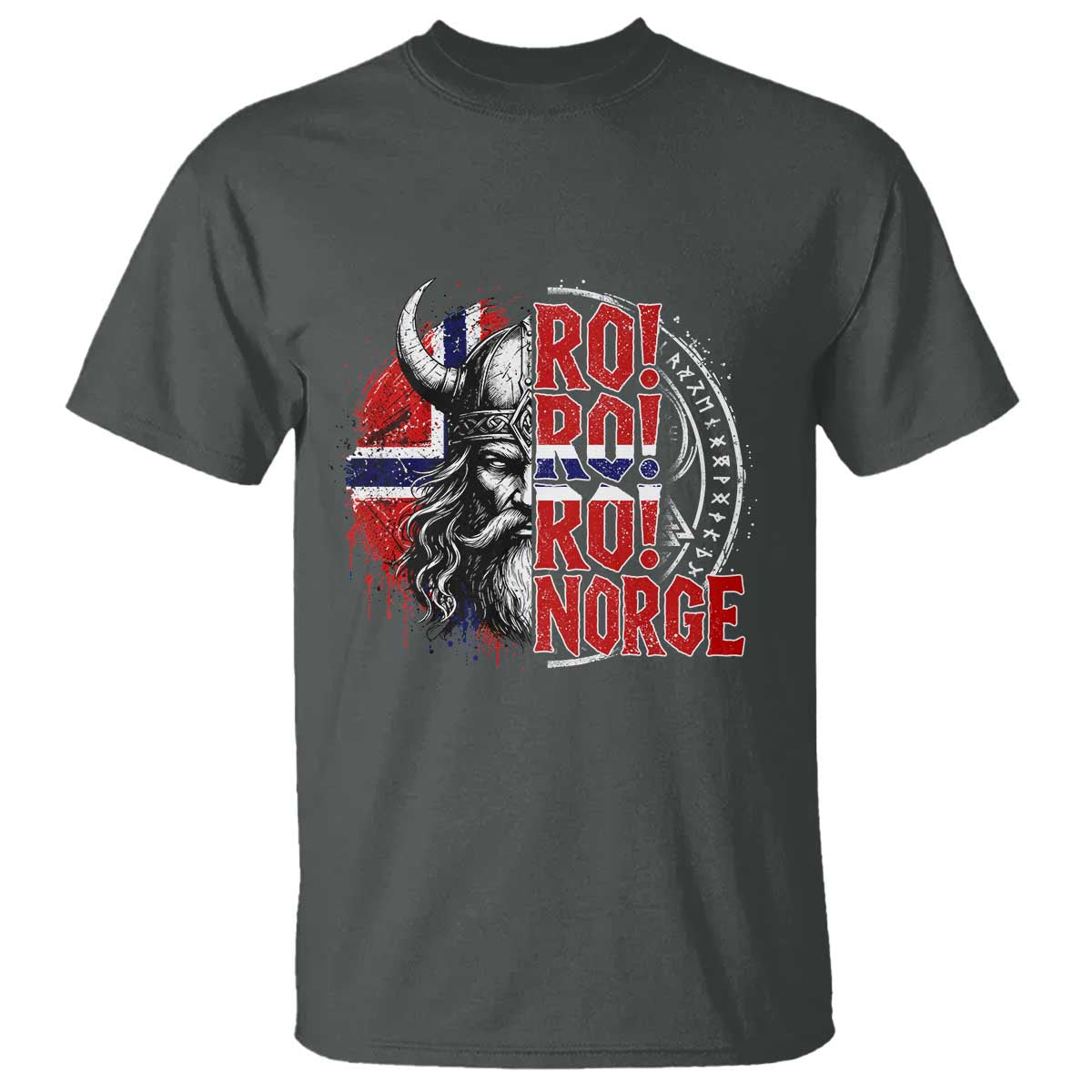 Ro Ro Norge Norway Flag T Shirt Cool Norwegian Viking