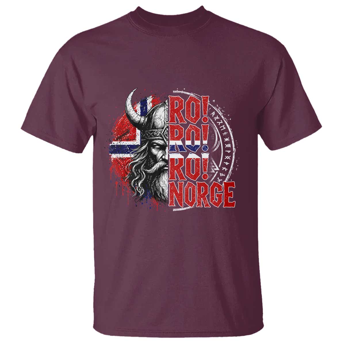 Ro Ro Norge Norway Flag T Shirt Cool Norwegian Viking