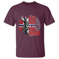 Ro Ro Norge Norway Flag T Shirt Cool Norwegian Viking
