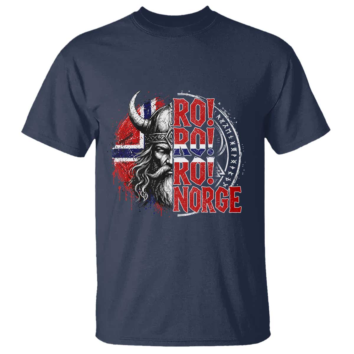 Ro Ro Norge Norway Flag T Shirt Cool Norwegian Viking