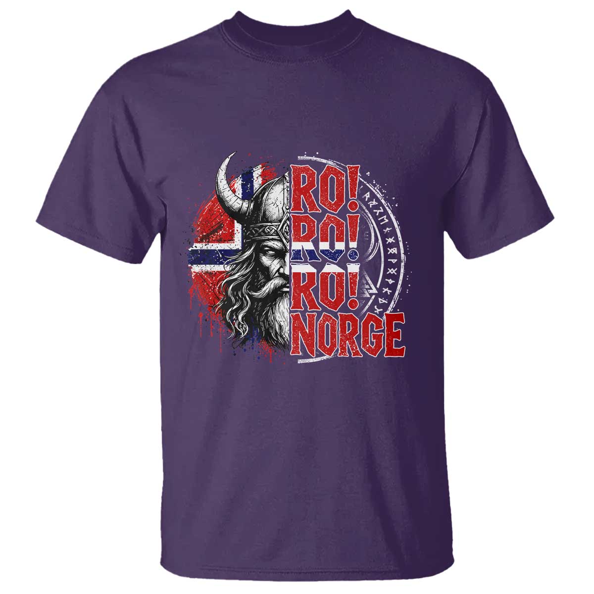 Ro Ro Norge Norway Flag T Shirt Cool Norwegian Viking