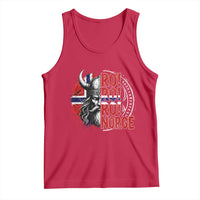 Ro Ro Norge Norway Flag Tank Top Cool Norwegian Viking