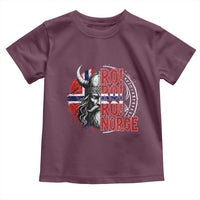 Ro Ro Norge Norway Flag Toddler T Shirt Cool Norwegian Viking