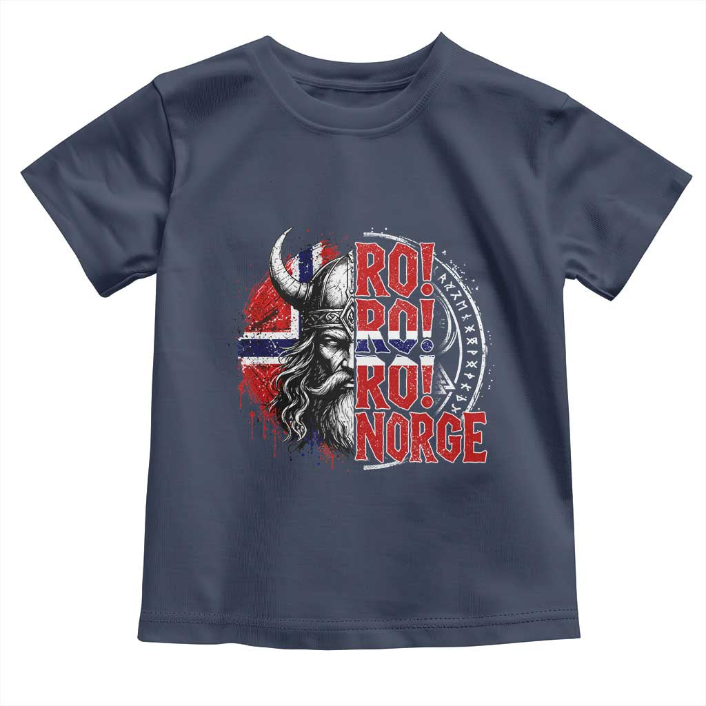 Ro Ro Norge Norway Flag Toddler T Shirt Cool Norwegian Viking