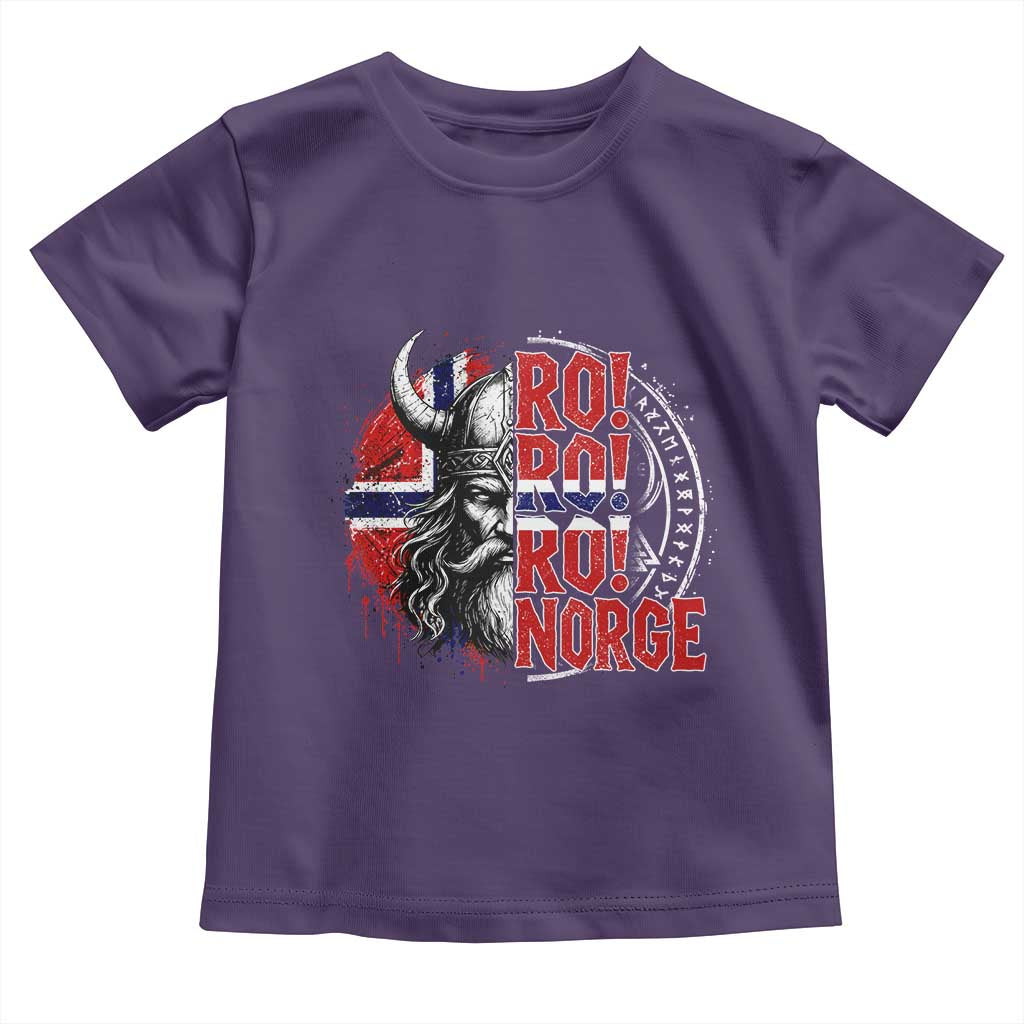Ro Ro Norge Norway Flag Toddler T Shirt Cool Norwegian Viking
