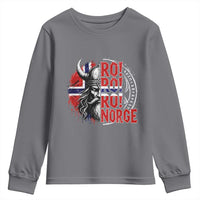 Ro Ro Norge Norway Flag Youth Sweatshirt Cool Norwegian Viking