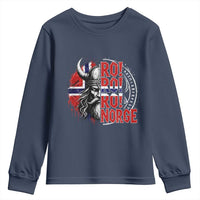 Ro Ro Norge Norway Flag Youth Sweatshirt Cool Norwegian Viking