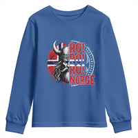 Ro Ro Norge Norway Flag Youth Sweatshirt Cool Norwegian Viking