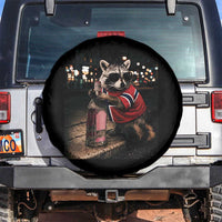 Funny Raccoon Whiskey Sunglasses Norwegian Flag Spare Tire Cover Viral Trash Panda Football Texas Souvenir Meme
