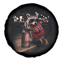Funny Raccoon Whiskey Sunglasses Norwegian Flag Spare Tire Cover Viral Trash Panda Football Texas Souvenir Meme