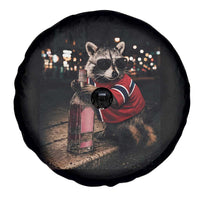 Funny Raccoon Whiskey Sunglasses Norwegian Flag Spare Tire Cover Viral Trash Panda Football Texas Souvenir Meme