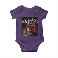 Funny Raccoon Whiskey Sunglasses Norwegian Flag Baby Onesie Viral Trash Panda Football Texas Souvenir Meme