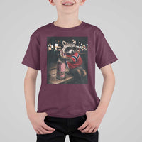 Funny Raccoon Whiskey Sunglasses Norwegian Flag T Shirt For Kid Viral Trash Panda Football Texas Souvenir Meme