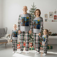 Native American Indian Women Plaid Pajama Set Starry Night Indigenous Pride - Wonder Print Shop