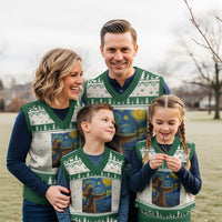 Native American Indian Women V-Neck Knit Sweater Vest Starry Night Indigenous Pride - Wonder Print Shop