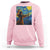 Native American Indian Women Sweatshirt Starry Night Indigenous Pride - Wonder Print Shop