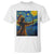 Native American Indian Women T Shirt Starry Night Indigenous Pride - Wonder Print Shop