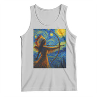 Native American Indian Women Tank Top Starry Night Indigenous Pride - Wonder Print Shop