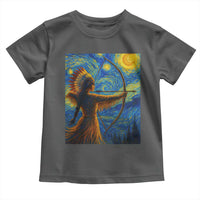 Native American Indian Women Toddler T Shirt Starry Night Indigenous Pride - Wonder Print Shop
