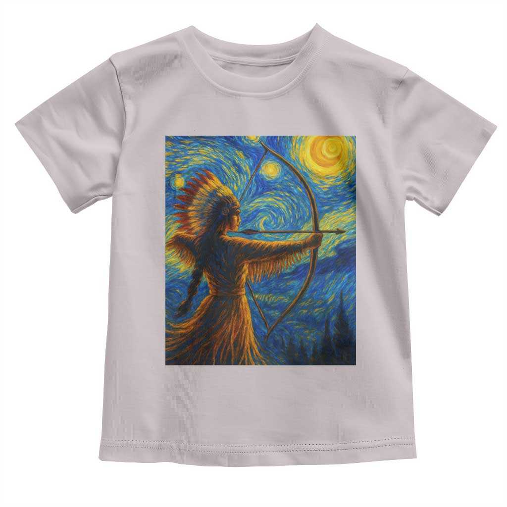 Native American Indian Women Toddler T Shirt Starry Night Indigenous Pride - Wonder Print Shop