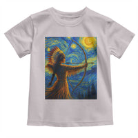 Native American Indian Women Toddler T Shirt Starry Night Indigenous Pride - Wonder Print Shop