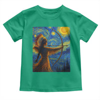 Native American Indian Women Toddler T Shirt Starry Night Indigenous Pride - Wonder Print Shop