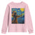 Native American Indian Women Youth Sweatshirt Starry Night Indigenous Pride - Wonder Print Shop