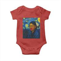 Native American MMIW Baby Onesie Starry Night Indigenous People Day - Wonder Print Shop