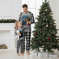 Native American MMIW Plaid Pajama Set Starry Night Indigenous People Day - Wonder Print Shop