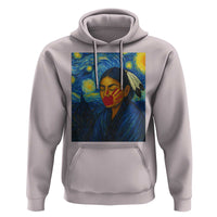 Native American MMIW Hoodie Starry Night Indigenous People Day - Wonder Print Shop