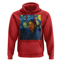 Native American MMIW Hoodie Starry Night Indigenous People Day - Wonder Print Shop