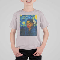 Native American MMIW T Shirt For Kid Starry Night Indigenous People Day - Wonder Print Shop