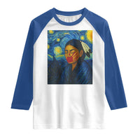 Native American MMIW Raglan Shirt Starry Night Indigenous People Day - Wonder Print Shop