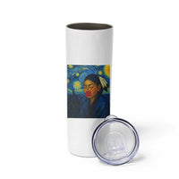 Native American MMIW Skinny Tumbler Starry Night Indigenous People Day