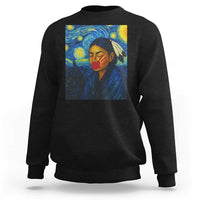 Native American MMIW Sweatshirt Starry Night Indigenous People Day - Wonder Print Shop