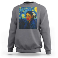Native American MMIW Sweatshirt Starry Night Indigenous People Day - Wonder Print Shop