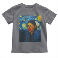 Native American MMIW Toddler T Shirt Starry Night Indigenous People Day - Wonder Print Shop