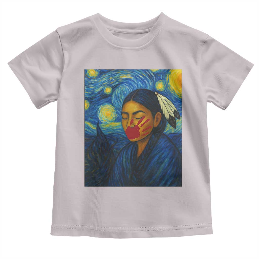 Native American MMIW Toddler T Shirt Starry Night Indigenous People Day - Wonder Print Shop